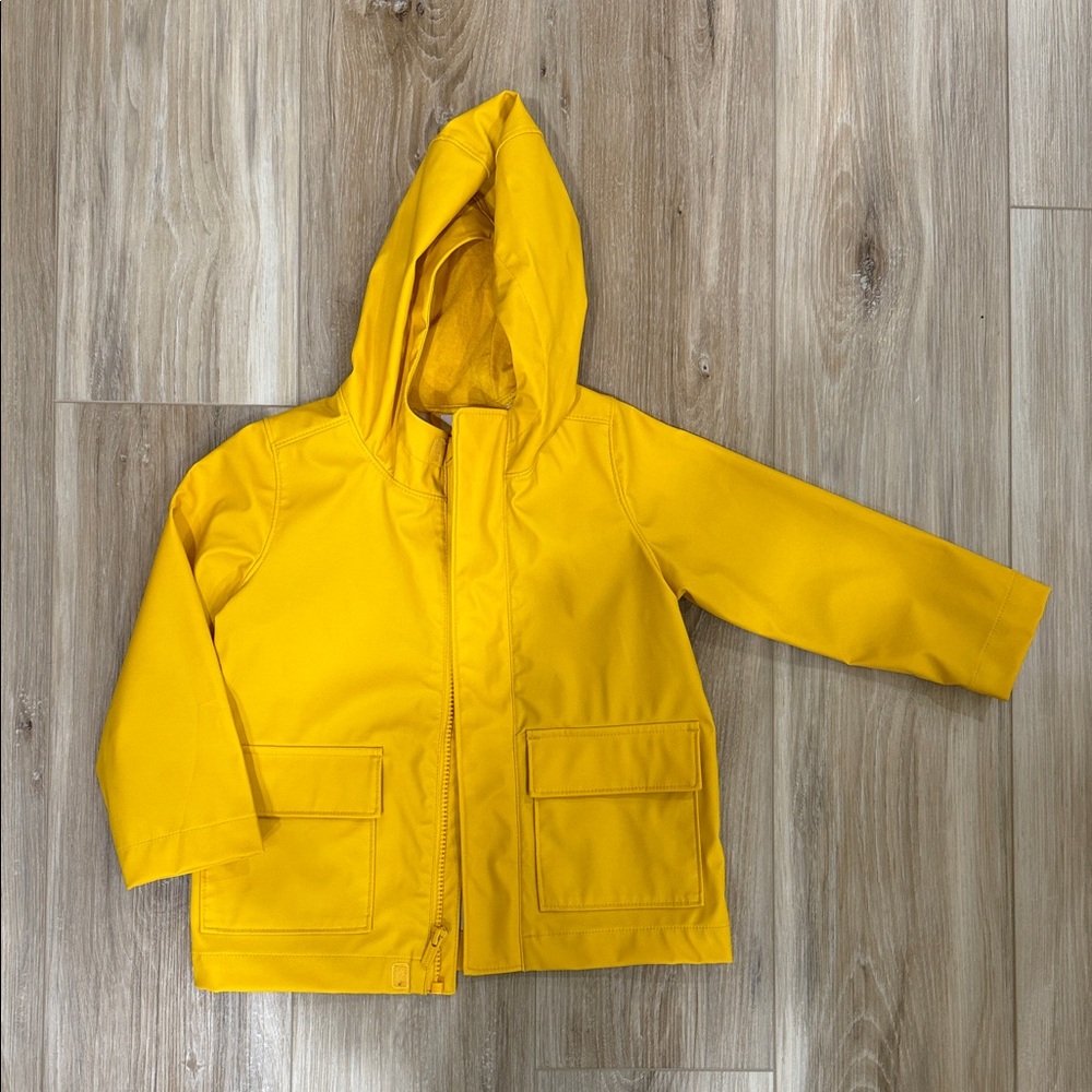 Old Navy Kids Bright Yellow Raincoat